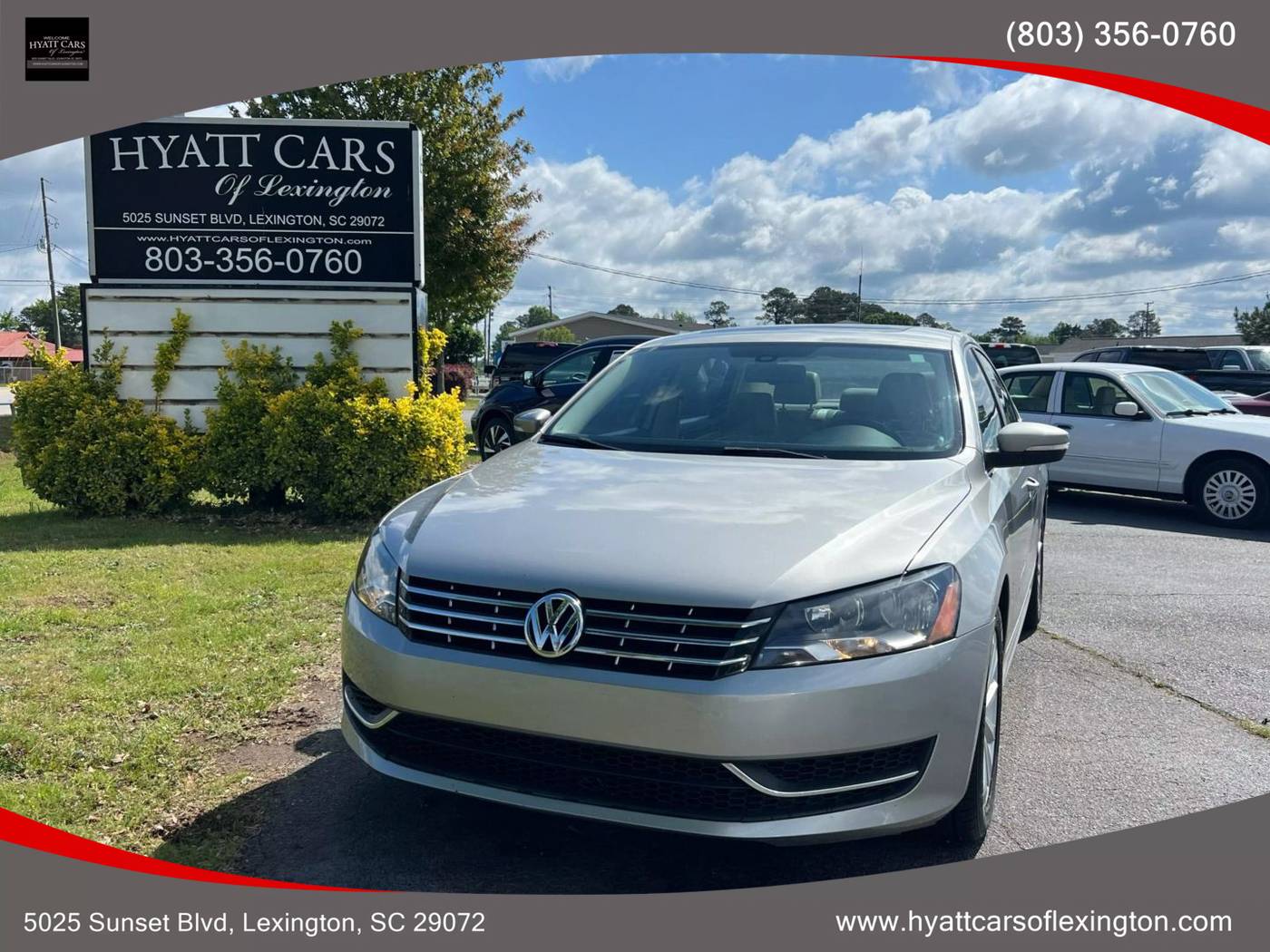 2013 Volkswagen Passat SEL — Sedan — 90,372 mi — Lexington, SC