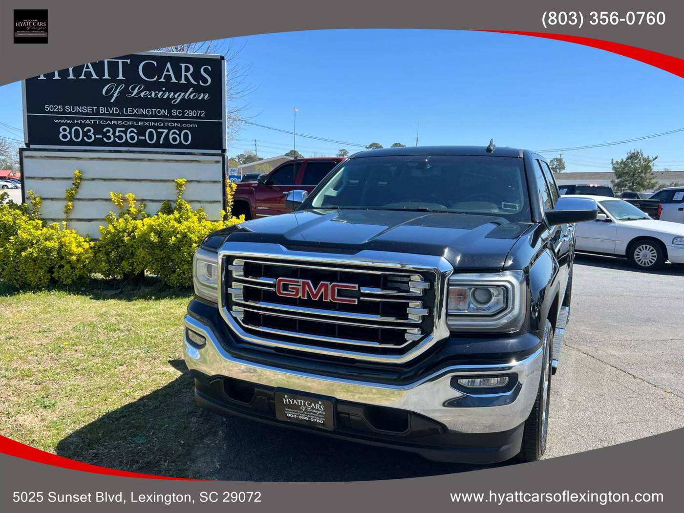 2018 GMC Sierra 1500 SLT — Pickup Truck — 129,272 mi — Lexington, SC