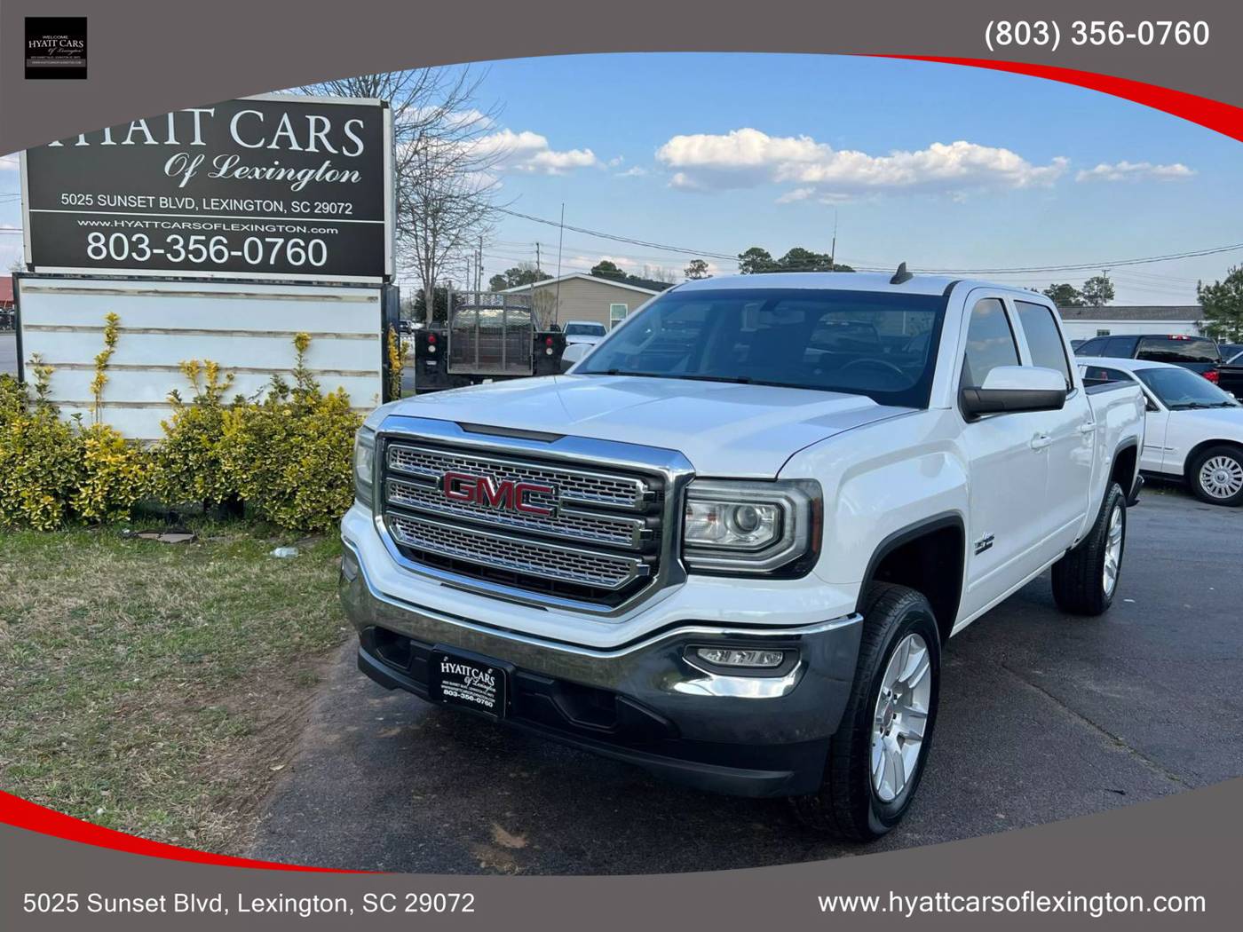 2017 GMC Sierra 1500 SLE — Pickup Truck — 118,318 mi — Lexington, SC