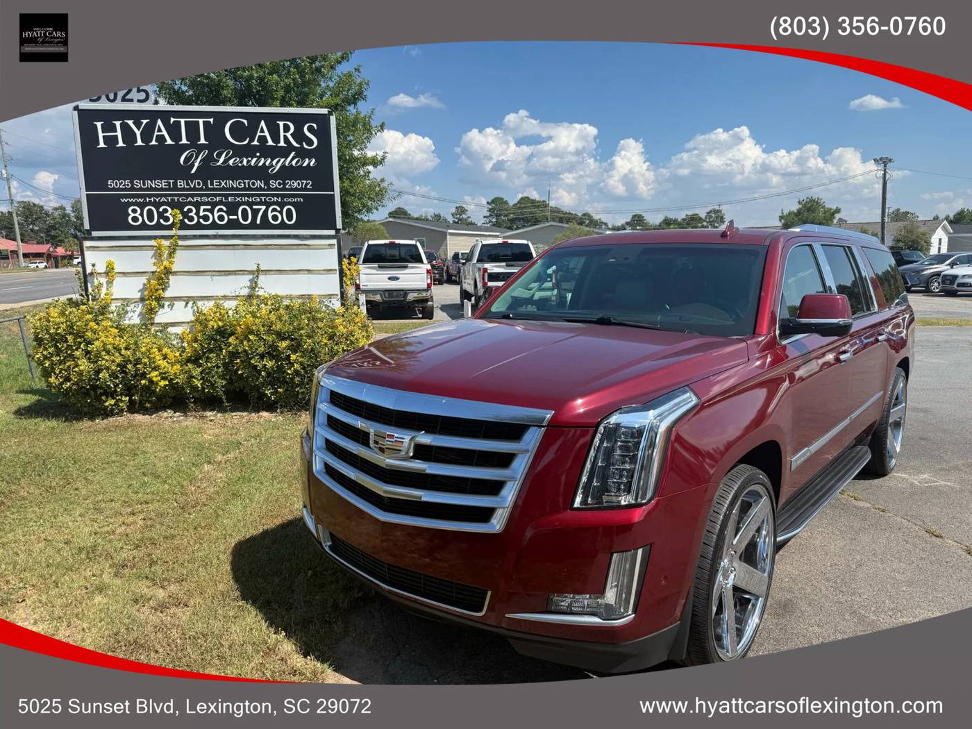 2017 Cadillac Escalade Luxury — SUV — 118,706 mi — Lexington, SC