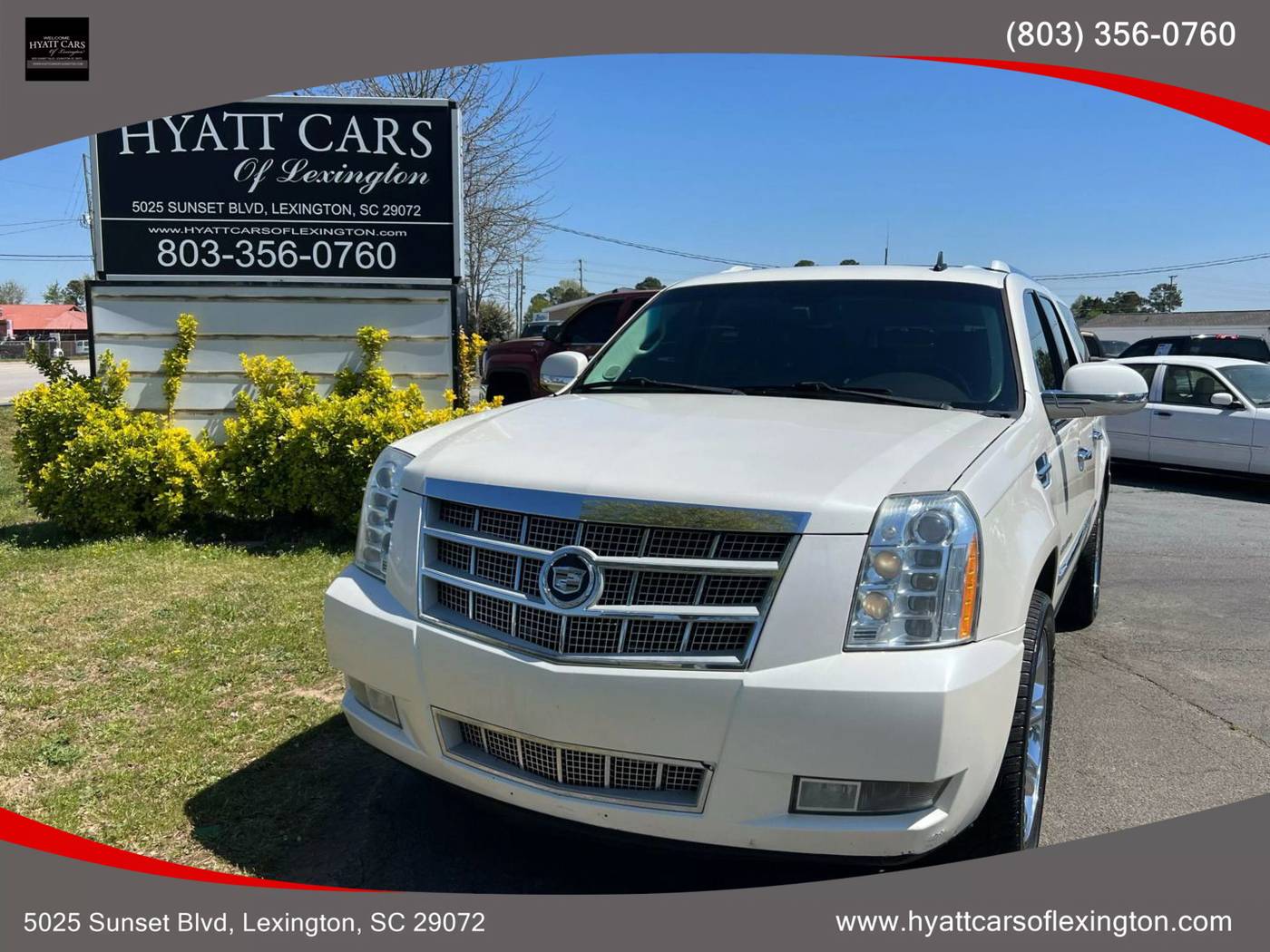2012 Cadillac Escalade Platinum Edition — SUV — 205,788 mi — Lexington, SC