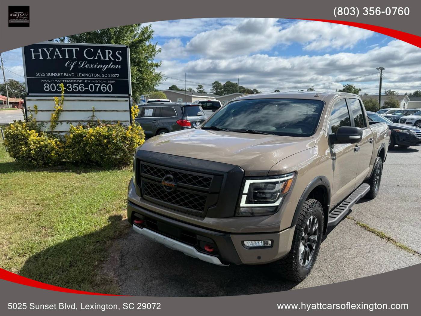 2020 Nissan Titan PRO-4X — Pickup Truck — 80,354 mi — Lexington, SC