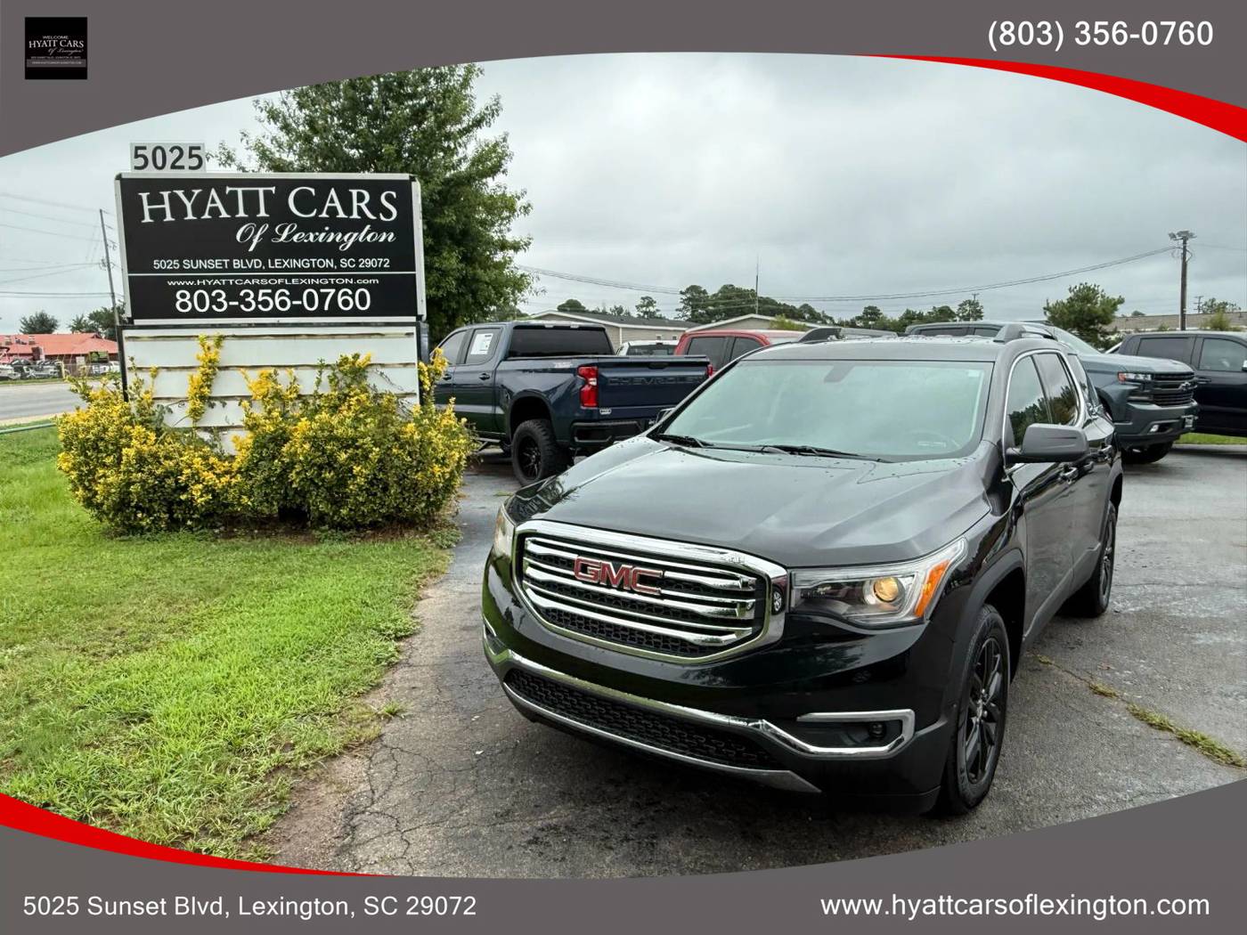 2018 GMC Acadia SLT — SUV — 95,098 mi — Lexington, SC