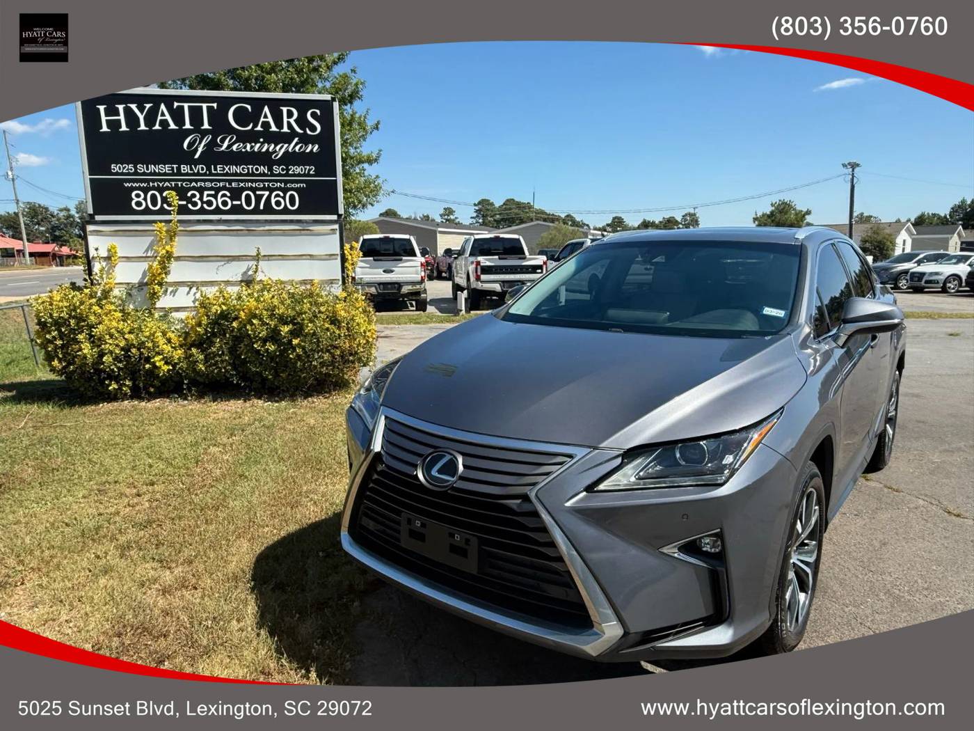 2017 Lexus RX RX 350 F Sport — SUV — 119,487 mi — Lexington, SC