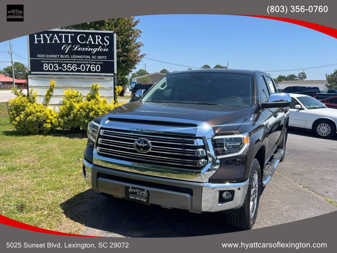 2021 Toyota Tundra 1794 Edition — Pickup Truck — 113,090 mi — Lexington, SC