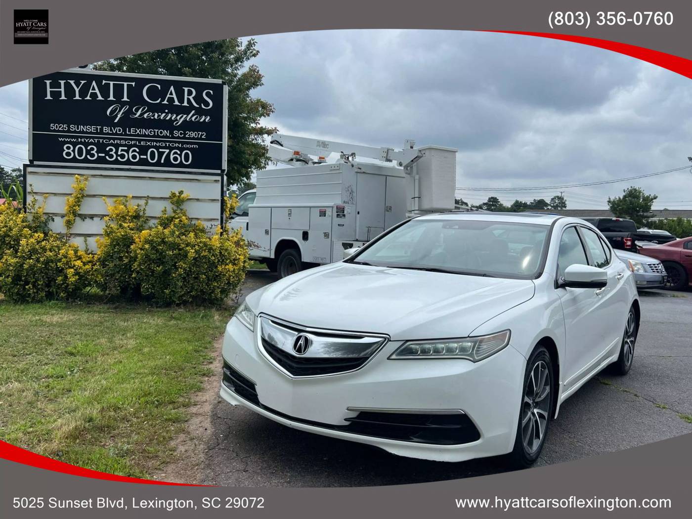 2015 Acura TLX Technology Package — Sedan — 150,970 mi — Lexington, SC