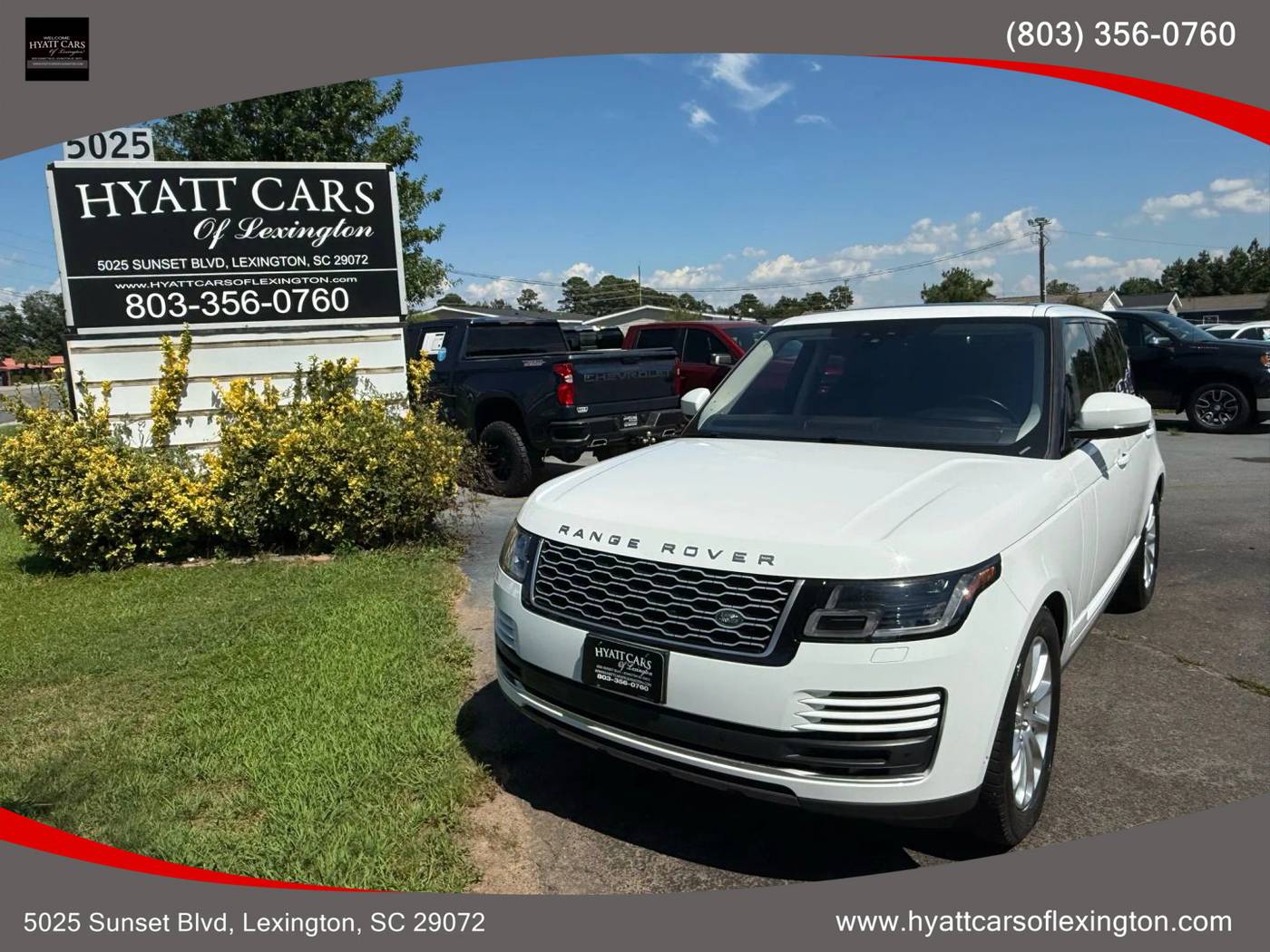 2019 Land Rover Range Rover Supercharged — SUV — 88,134 mi — Lexington, SC