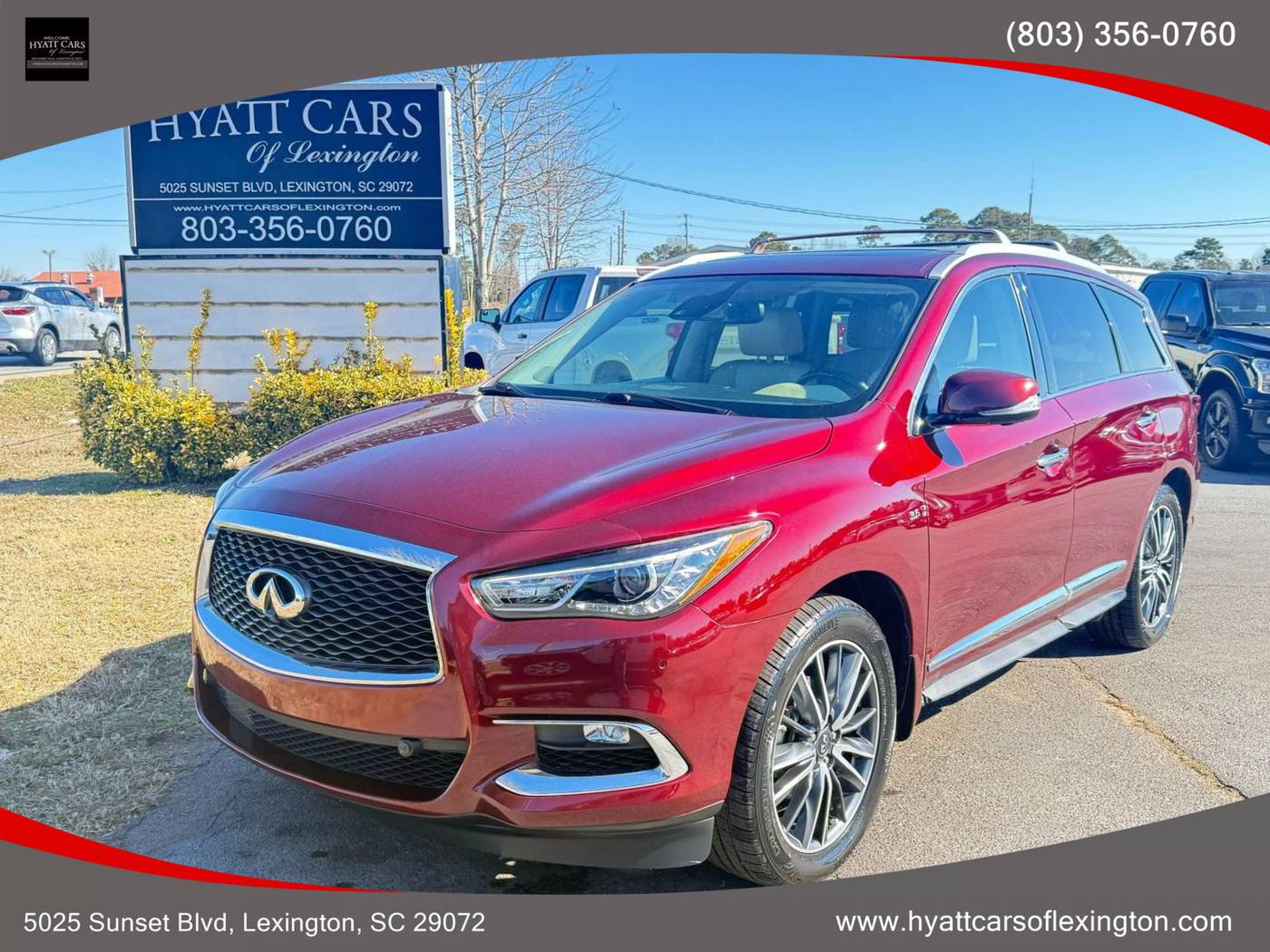 2020 INFINITI QX60 LUXE — SUV — 54,144 mi — Lexington, SC