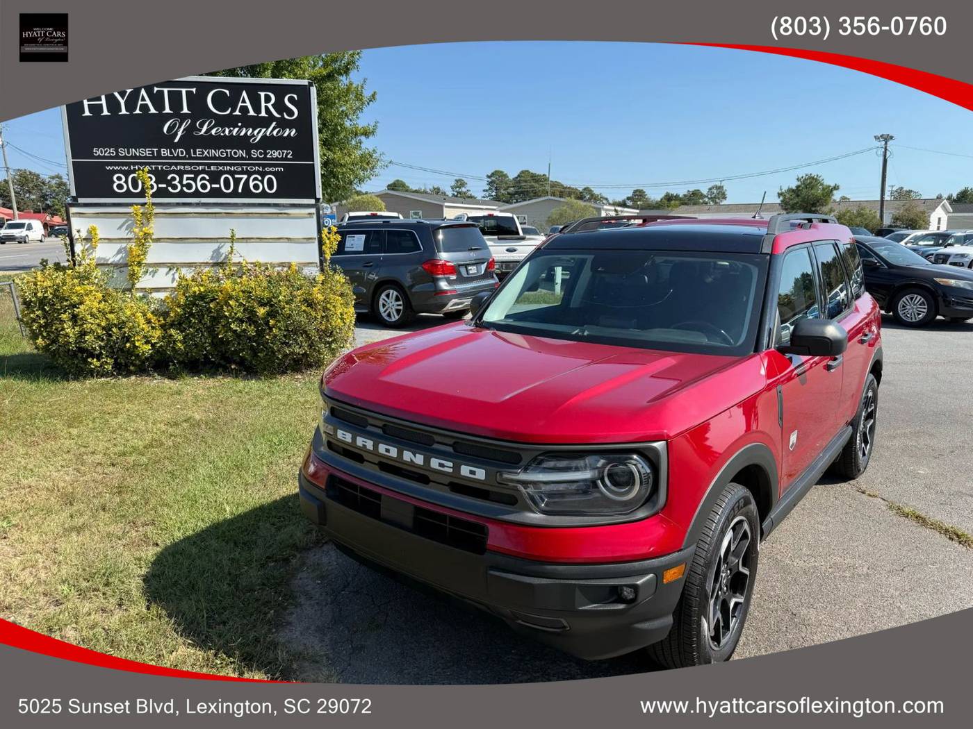 2021 Ford Bronco Sport Big Bend — SUV — 112,596 mi — Lexington, SC