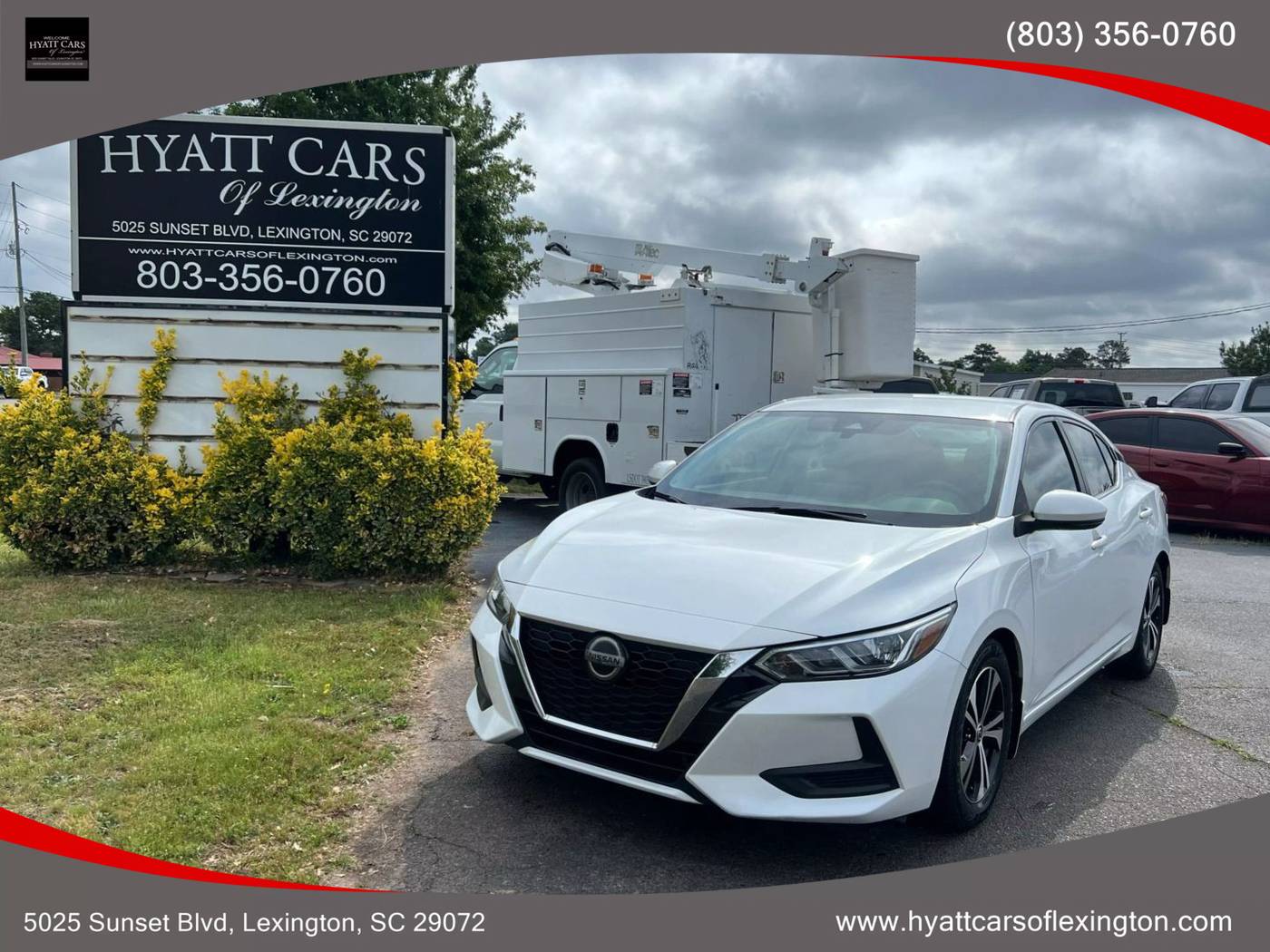 2020 Nissan Sentra SV — Sedan — 95,763 mi — Lexington, SC
