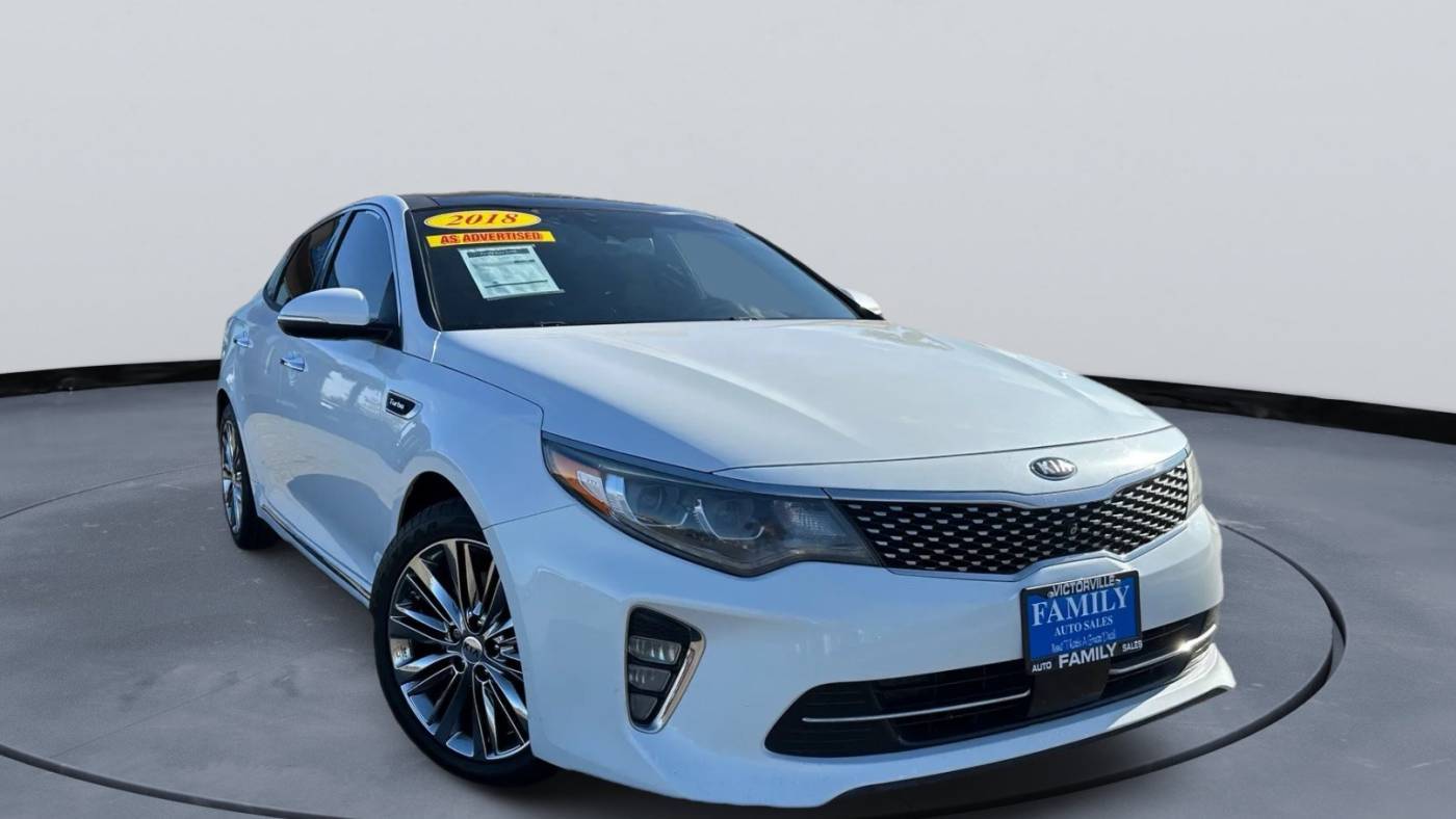 2018 Kia Optima SX Turbo — Sedan — 141,739 mi — Hesperia, CA