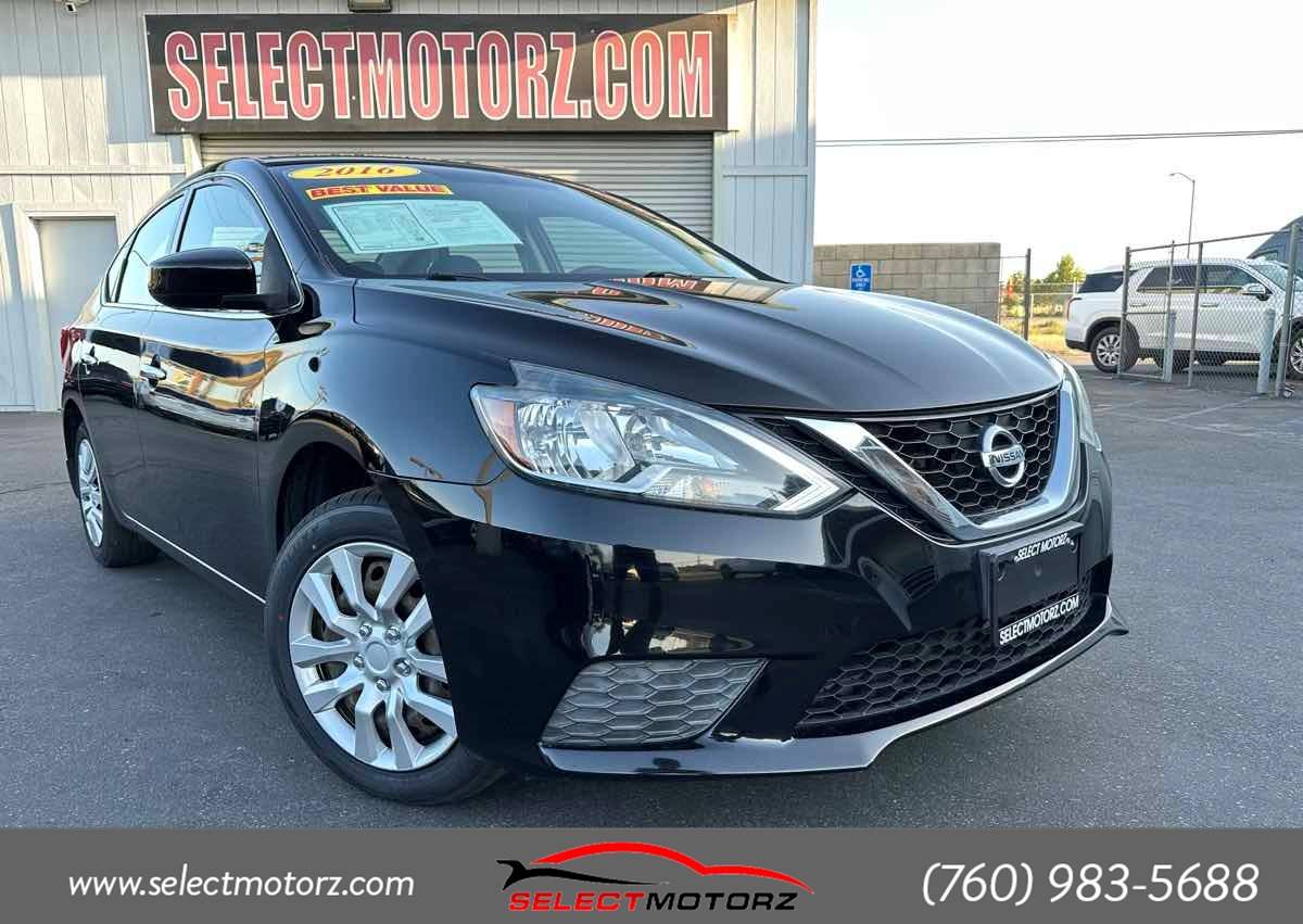2016 Nissan Sentra S — Sedan — 59,350 mi — Hesperia, CA