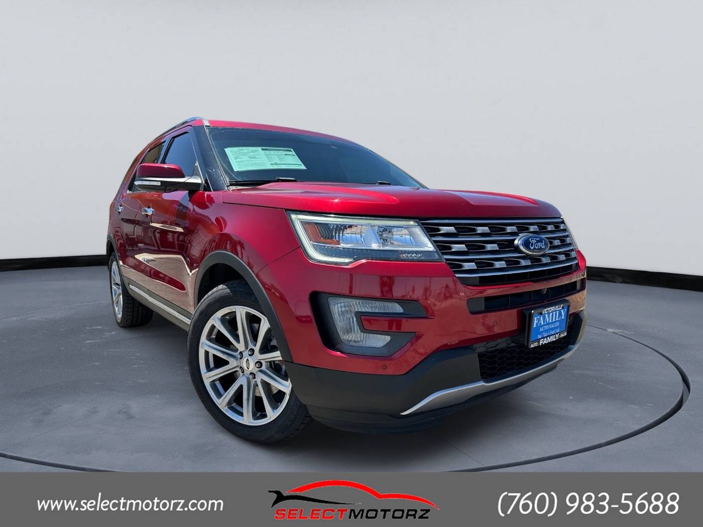 2017 Ford Explorer Limited — SUV — 60,949 mi — Hesperia, CA