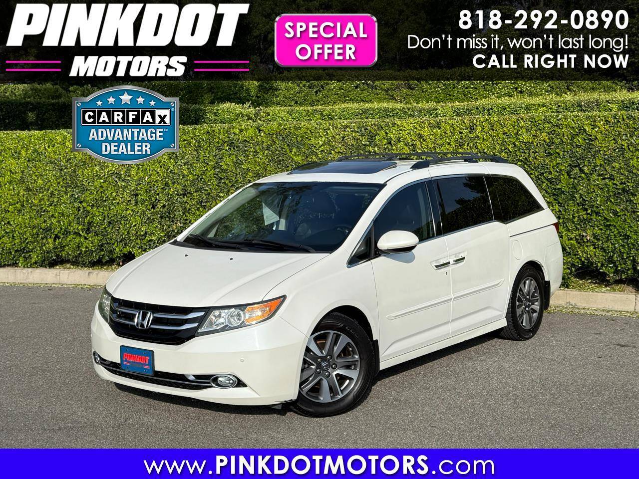 2015 Honda Odyssey Touring — Minivan — 153,349 mi — Los Angeles, CA