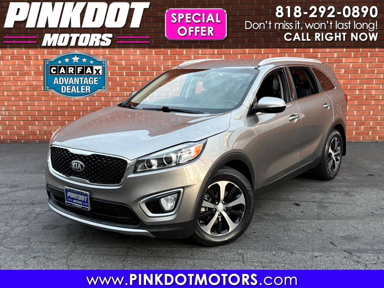2016 Kia Sorento EX V6 — SUV — 92,740 mi — Los Angeles, CA