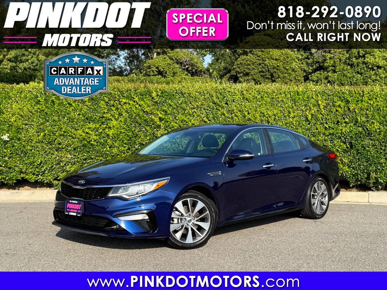 2019 Kia Optima S — Sedan — 99,337 mi — Los Angeles, CA
