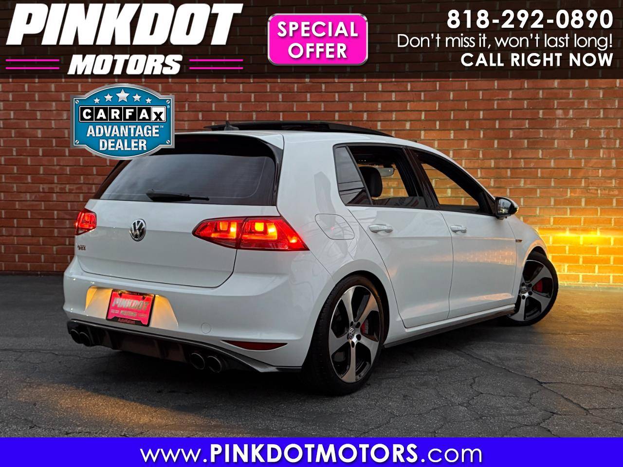 2015 Volkswagen Golf GTI S — Hatchback — 102,165 mi — Los Angeles, CA