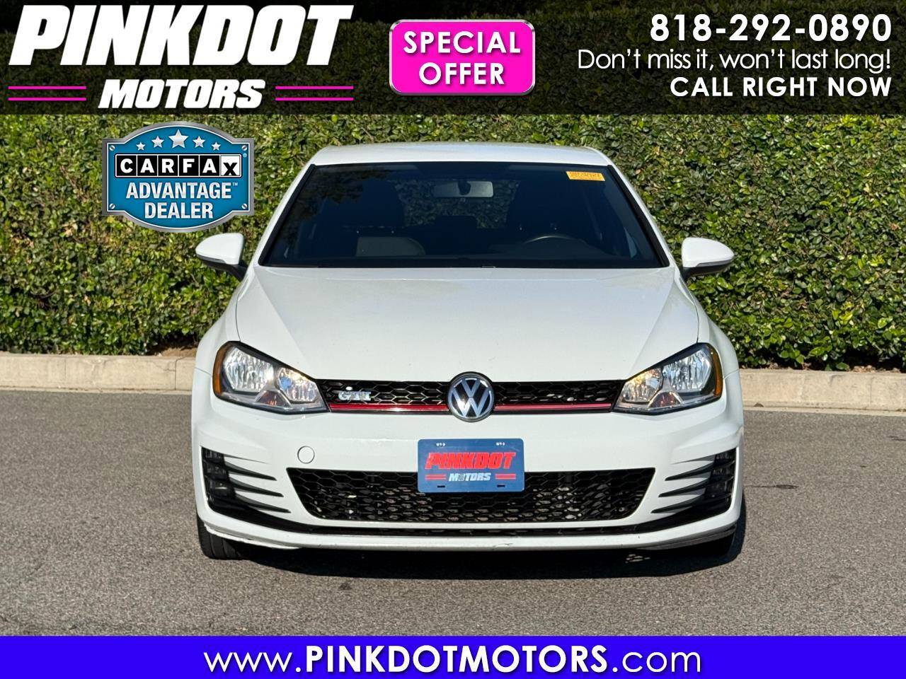 2017 Volkswagen Golf GTI S — Hatchback — 126,470 mi — Los Angeles, CA