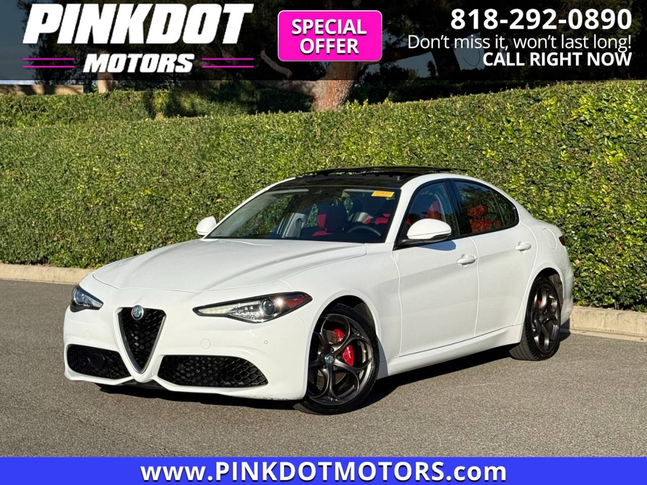 2017 Alfa Romeo Giulia Ti — Sedan — 60,692 mi — Los Angeles, CA