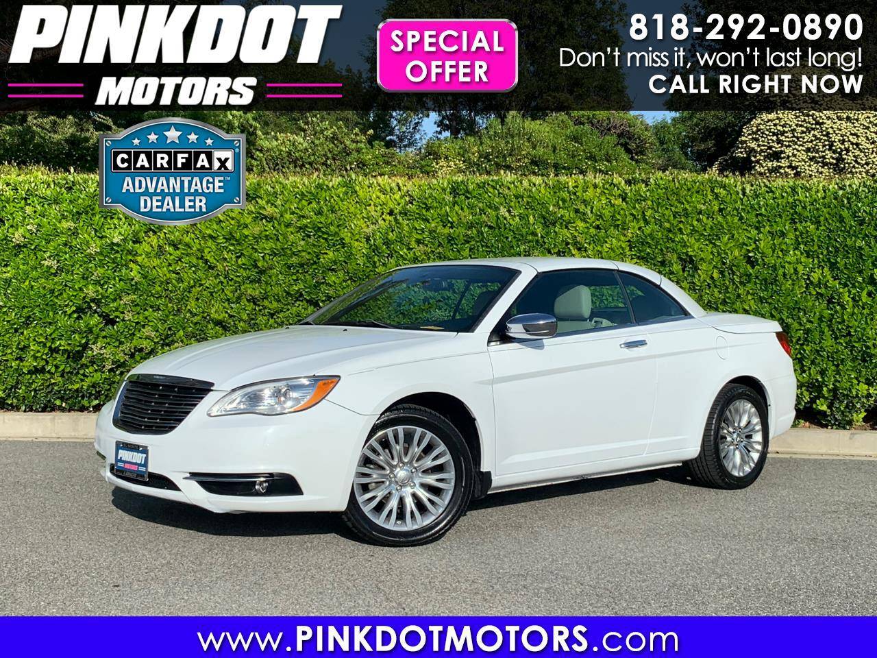 2012 Chrysler 200 Limited — Convertible — 84,625 mi — Los Angeles, CA