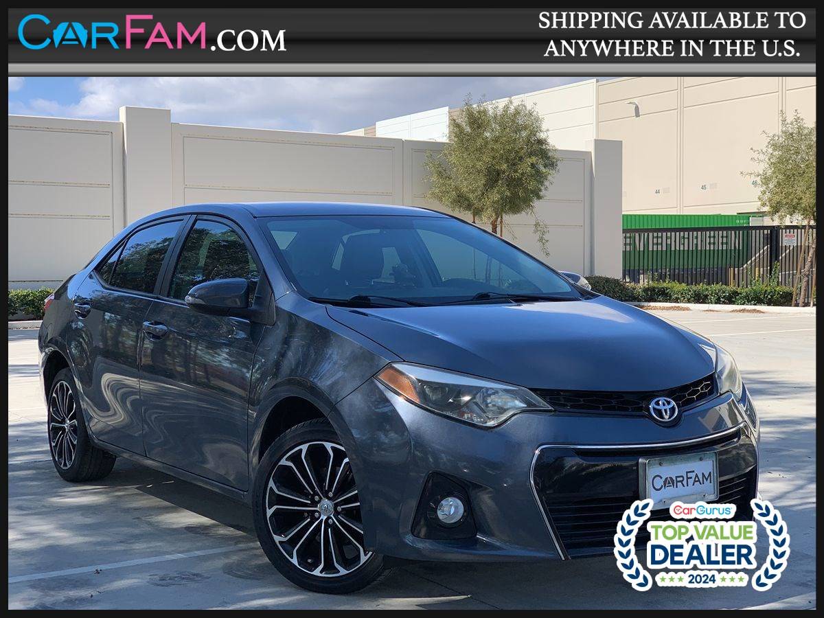 2015 Toyota Corolla S Plus — Sedan — 55,653 mi — Bloomington, CA