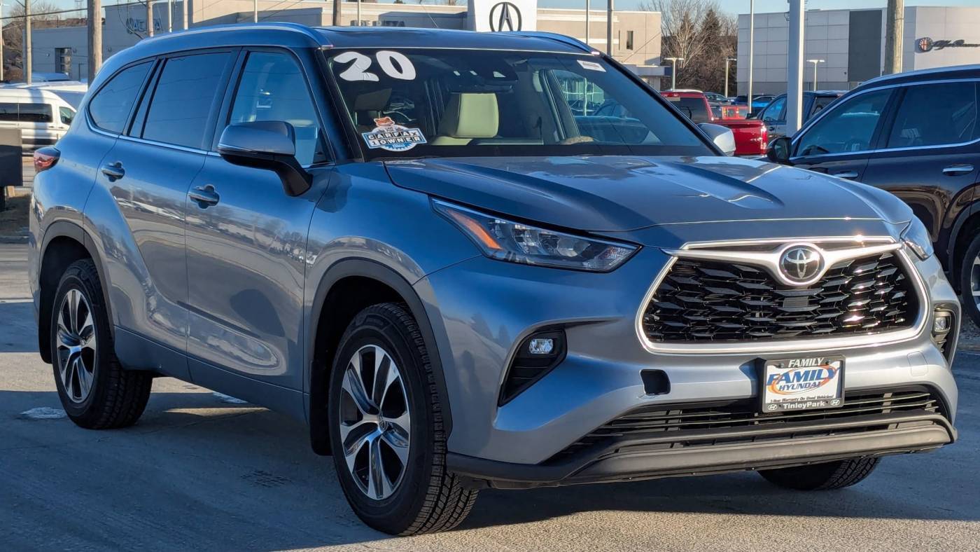 2020 Toyota Highlander XLE — SUV — 63,406 mi — Tinley Park, IL