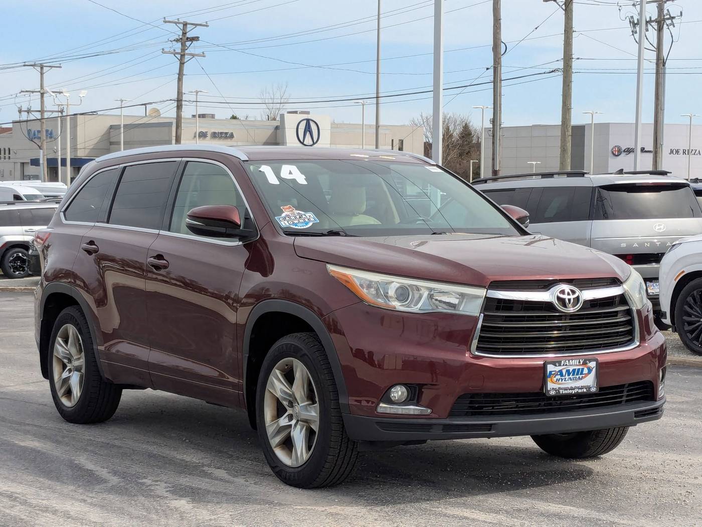 2014 Toyota Highlander Limited — SUV — 101,954 mi — Tinley Park, IL