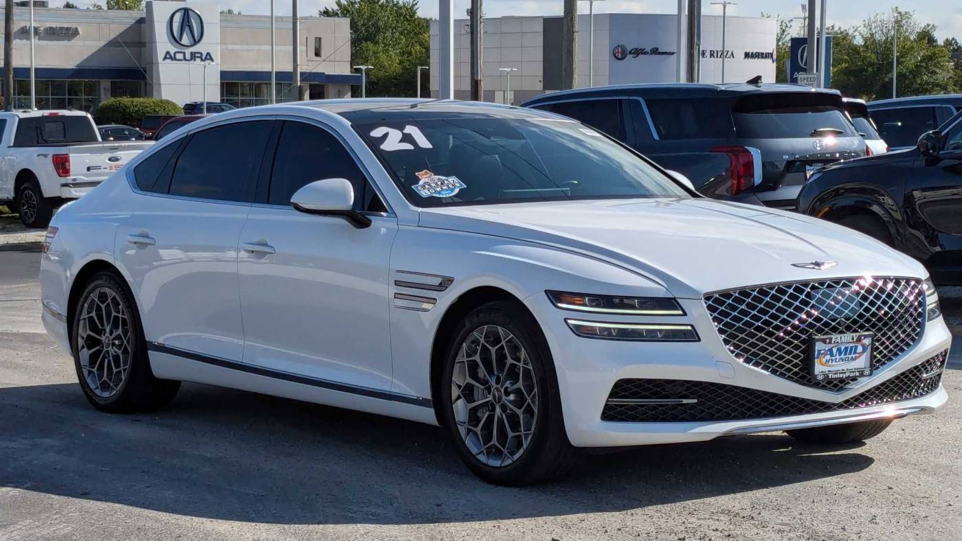 2021 Genesis G80 3.5T — Sedan — 44,571 mi — Tinley Park, IL