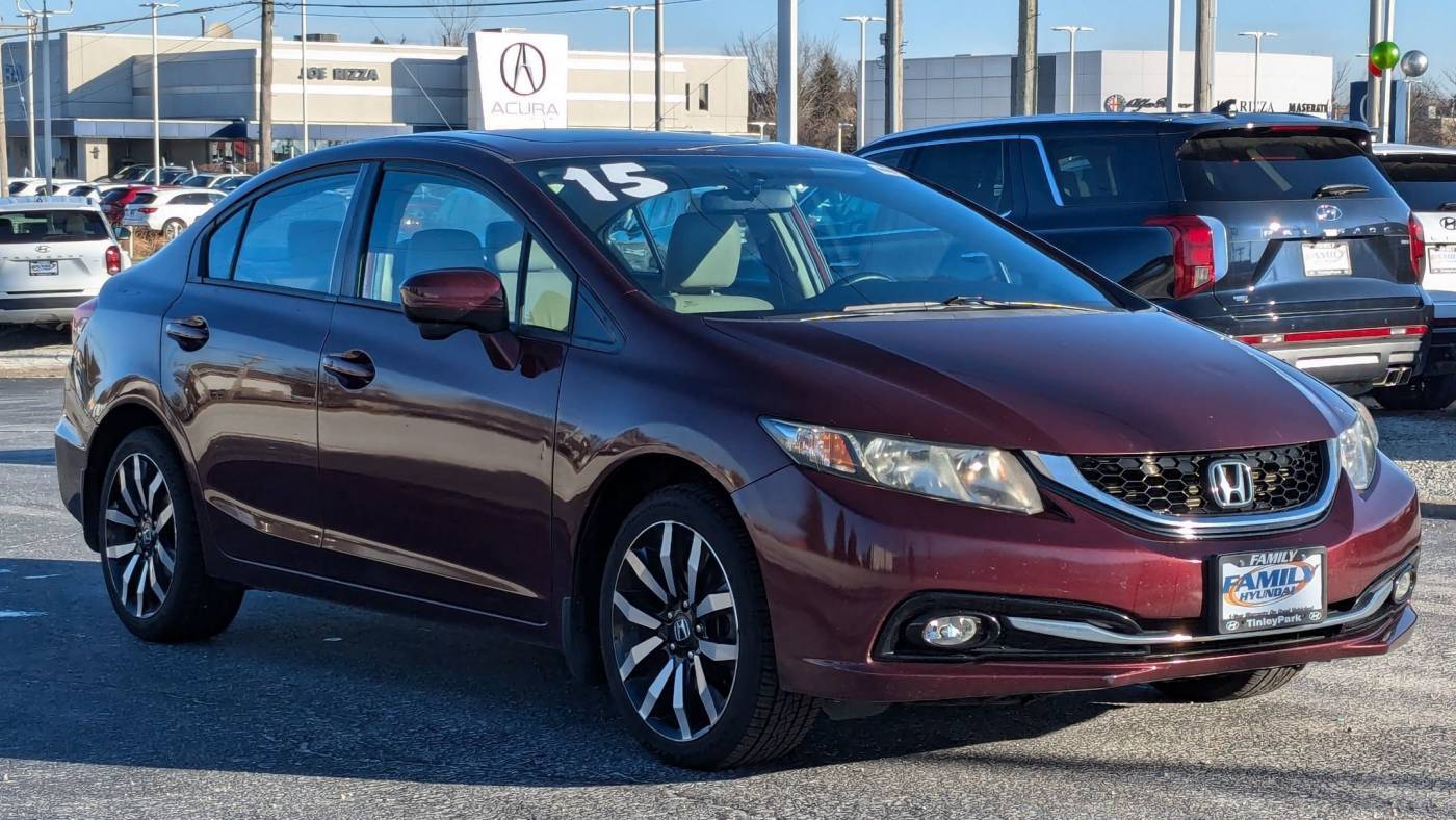 2015 Honda Civic EX-L — Sedan — 90,279 mi — Tinley Park, IL