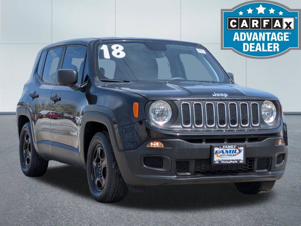 2018 Jeep Renegade Sport — SUV — 91,860 mi — Tinley Park, IL
