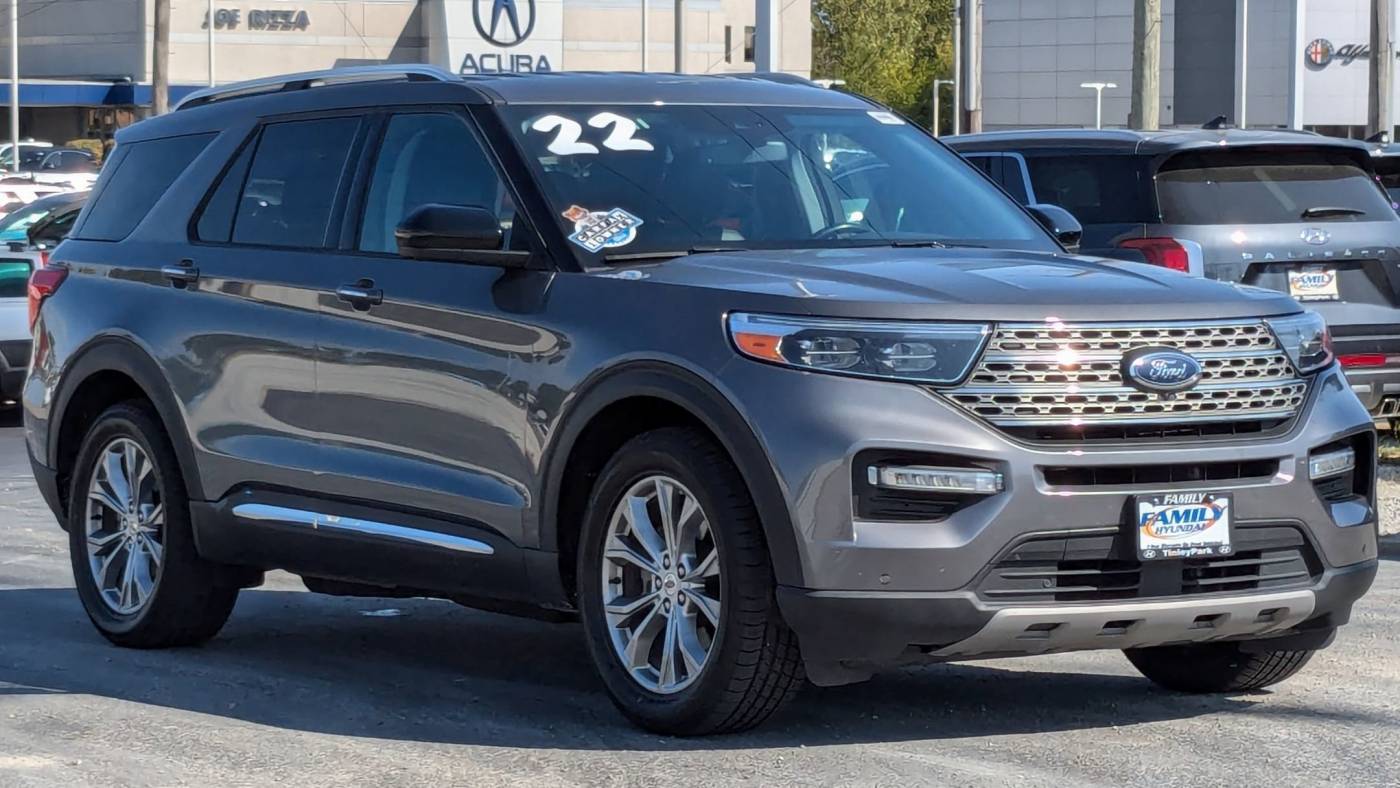 2022 Ford Explorer Limited — SUV — 58,975 mi — Tinley Park, IL