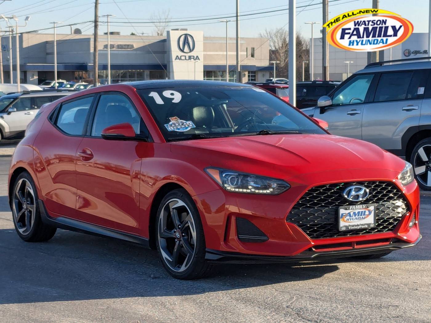 2019 Hyundai Veloster Turbo — Hatchback — 100,835 mi — Tinley Park, IL