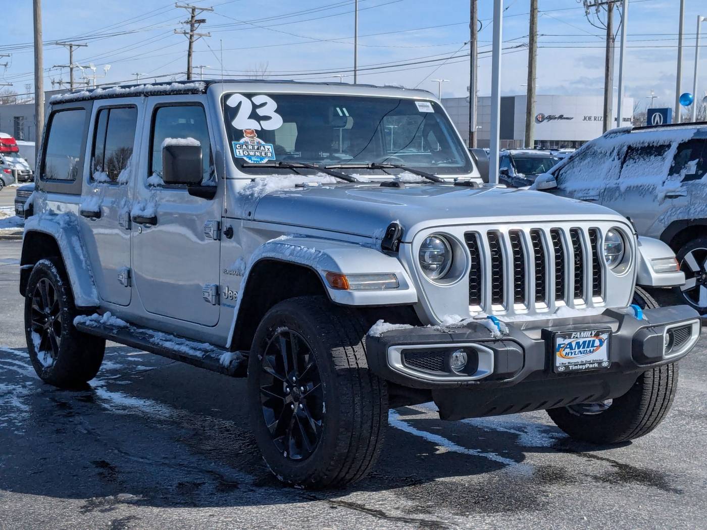 2023 Jeep Wrangler Sahara 4xe — SUV — 40,593 mi — Tinley Park, IL