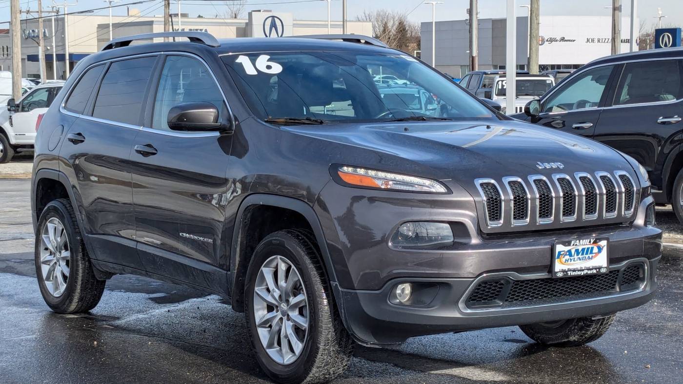 2016 Jeep Cherokee Limited — SUV — 94,648 mi — Tinley Park, IL