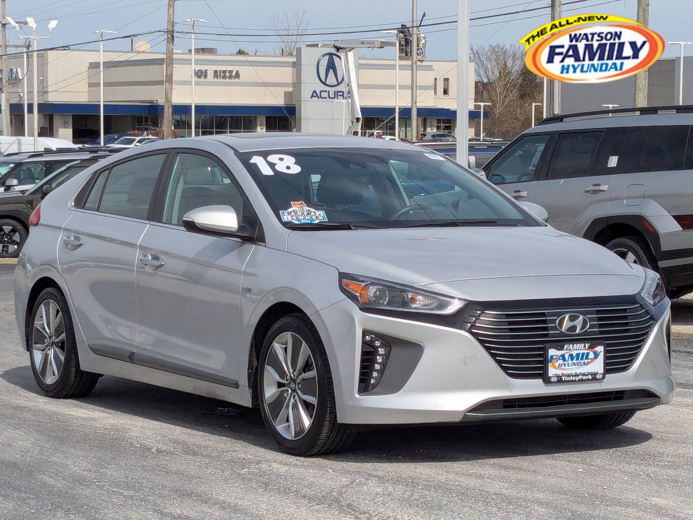 2018 Hyundai Ioniq Hybrid Limited — Hatchback — 40,845 mi — Tinley Park, IL