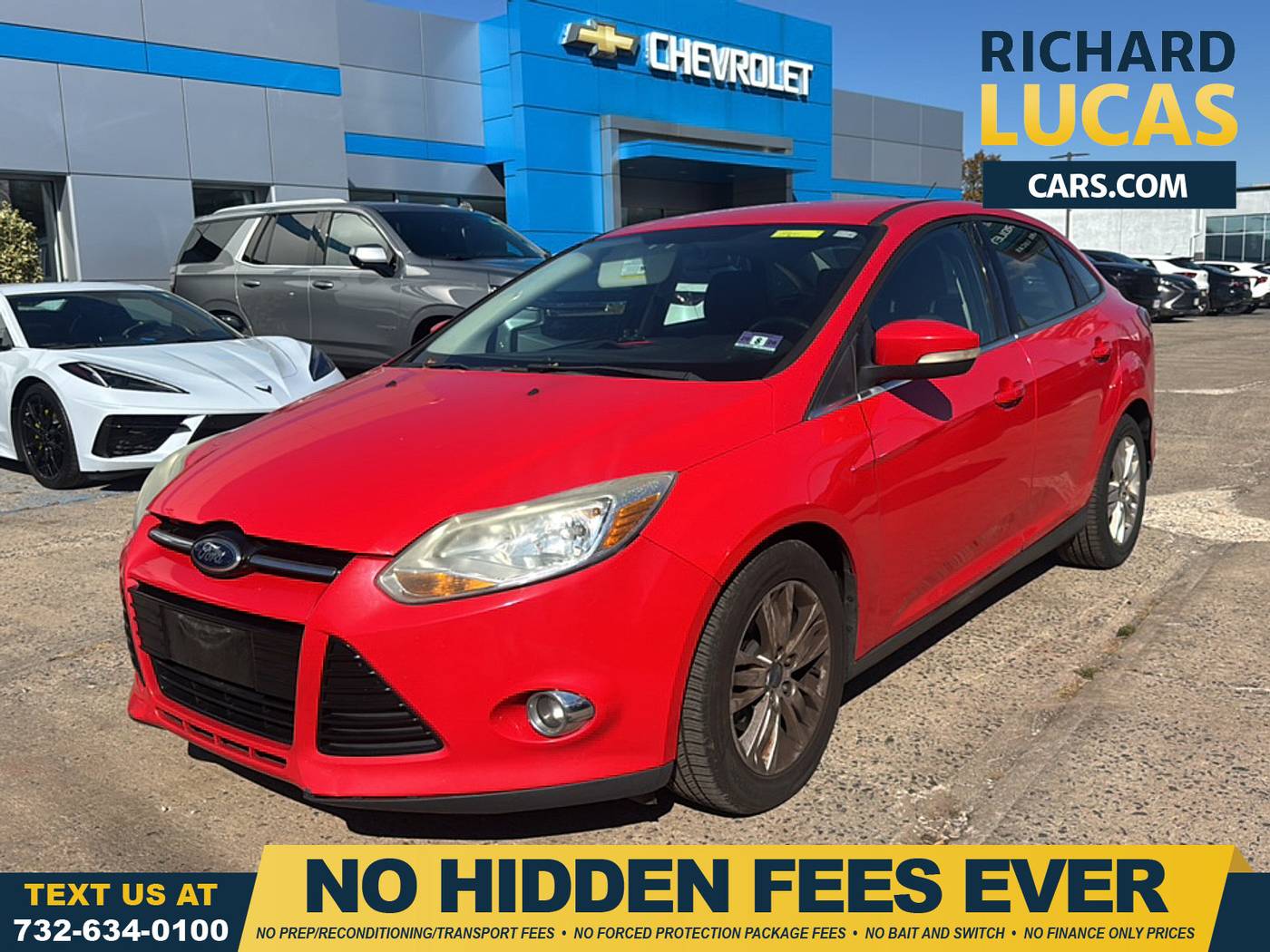 2012 Ford Focus SEL — Sedan — 153,119 mi — Avenel, NJ