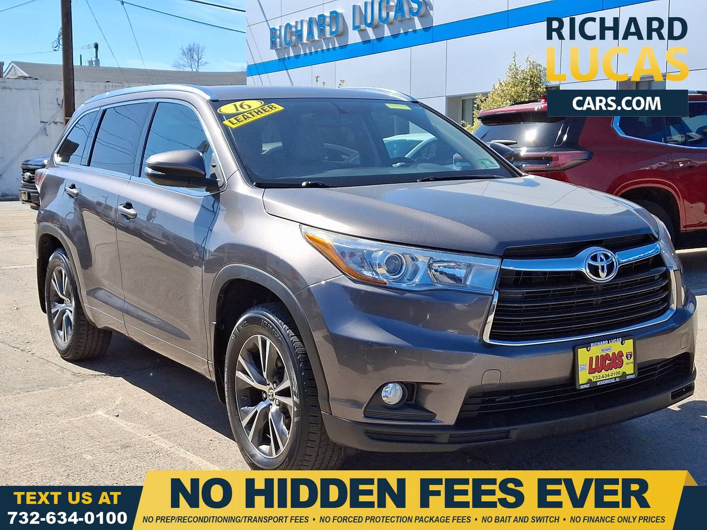 2016 Toyota Highlander XLE — SUV — 72,635 mi — Avenel, NJ