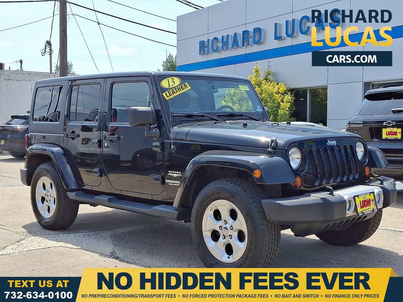 2013 Jeep Wrangler Sahara — SUV — 88,941 mi — Avenel, NJ