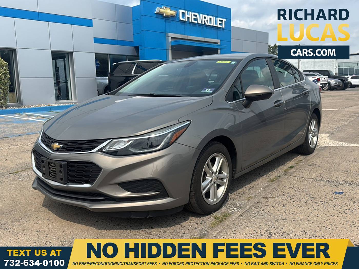 2017 Chevrolet Cruze LT — Sedan — 84,085 mi — Avenel, NJ