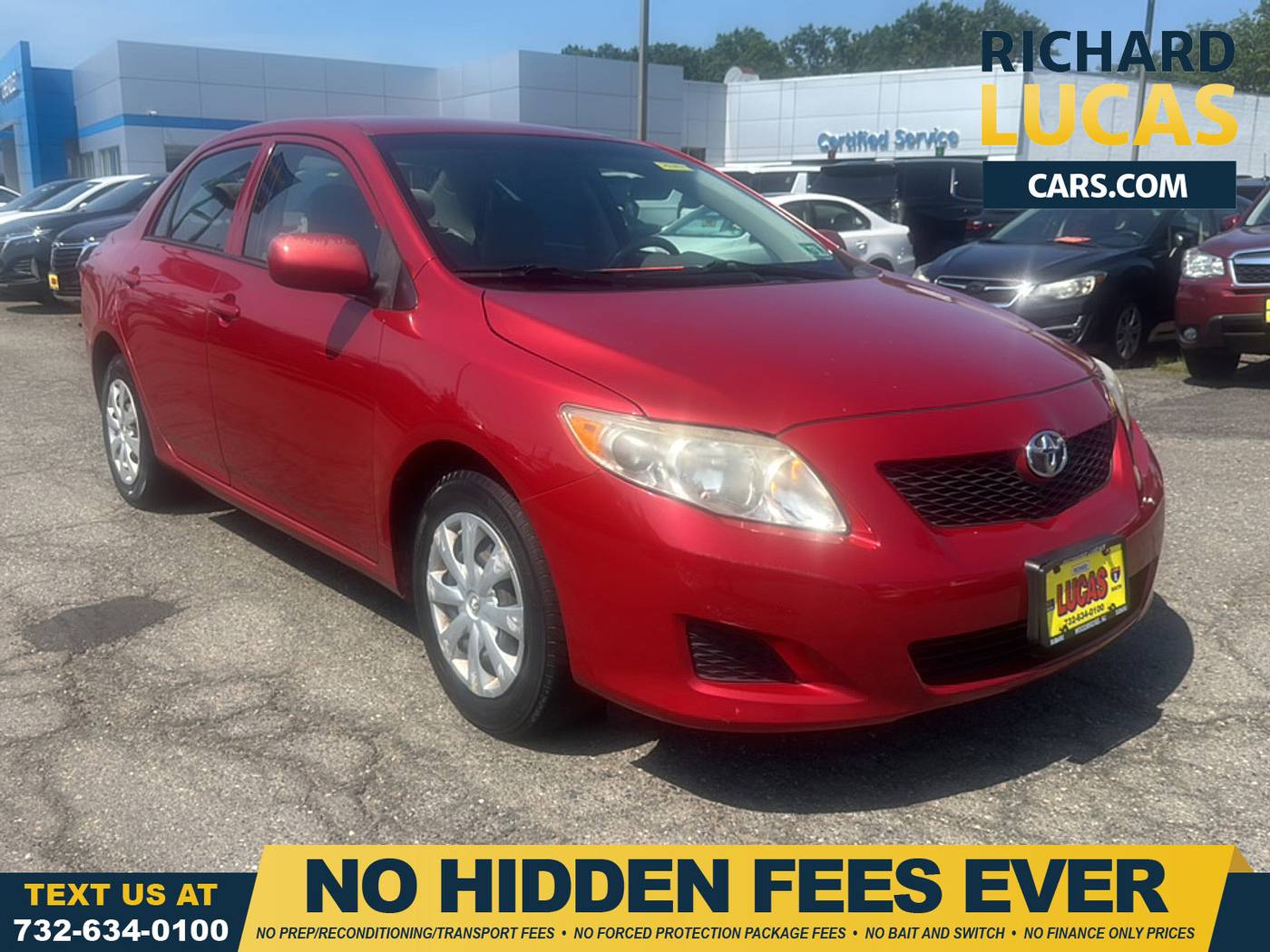 2010 Toyota Corolla LE — Sedan — 181,019 mi — Avenel, NJ