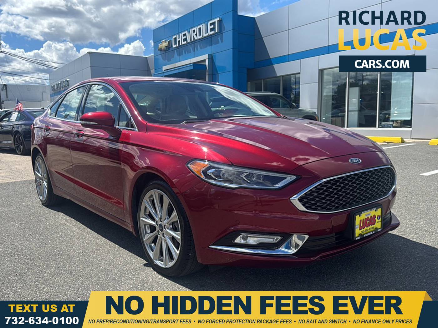 2017 Ford Fusion Platinum — Sedan — 54,184 mi — Avenel, NJ
