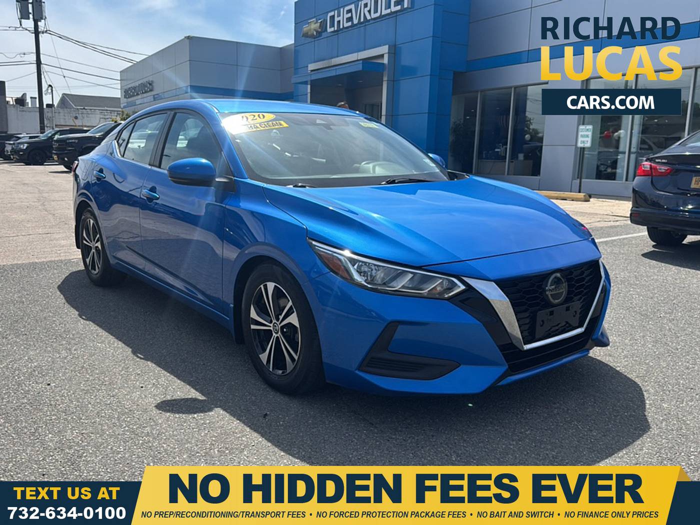 2020 Nissan Sentra SV — Sedan — 54,864 mi — Avenel, NJ
