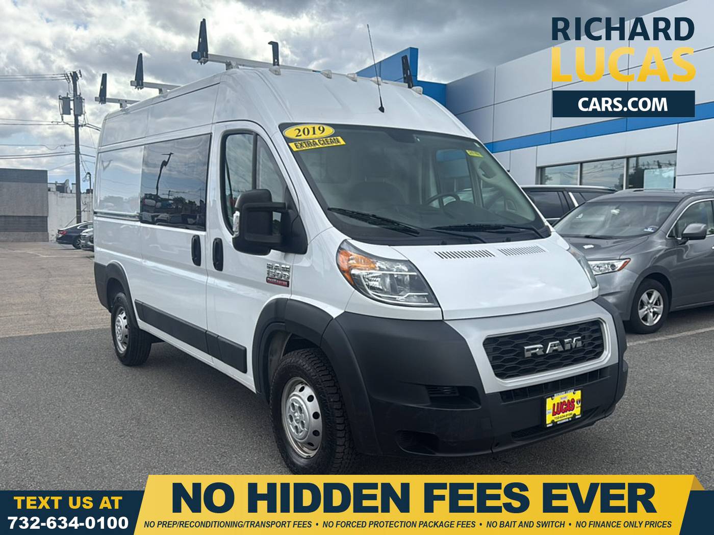 2019 Ram ProMaster Cargo Van 1500 — Cargo Van — 53,533 mi — Avenel, NJ