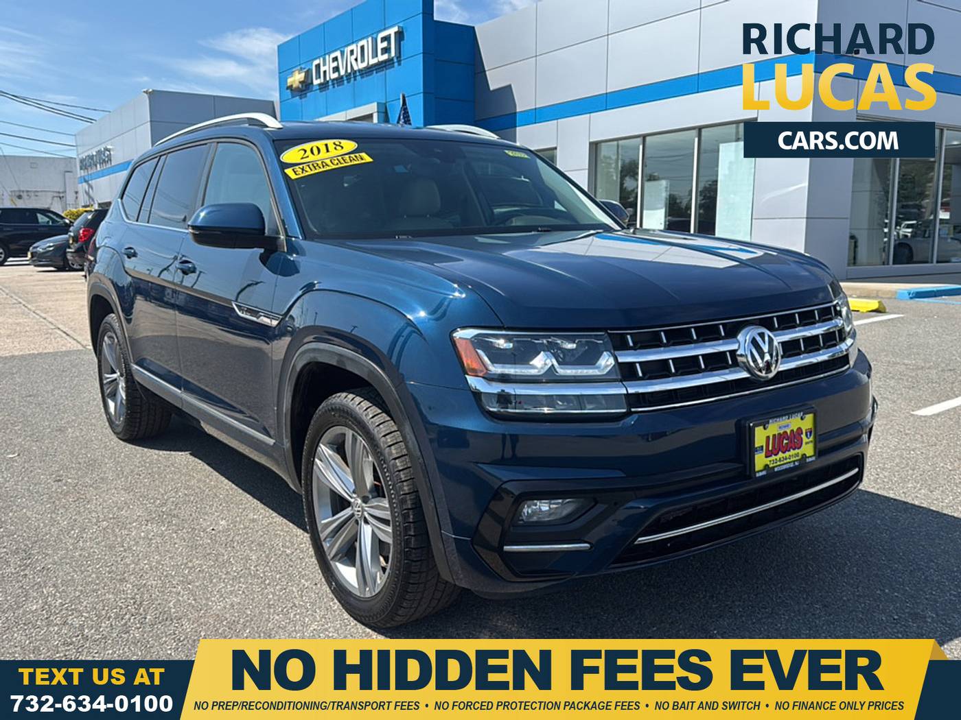2018 Volkswagen Atlas SE with Technology — SUV — 92,407 mi — Avenel, NJ