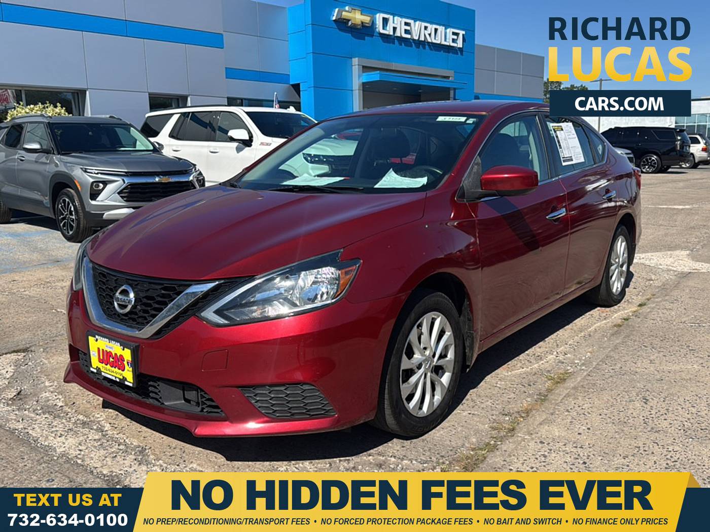 2019 Nissan Sentra SV — Sedan — 147,119 mi — Avenel, NJ
