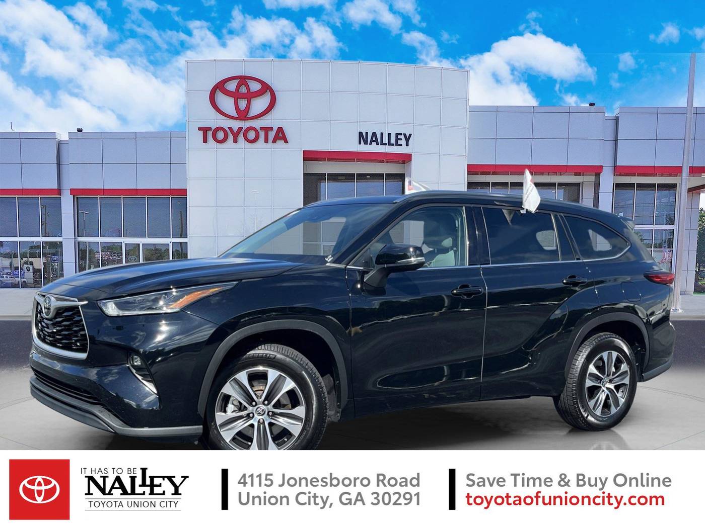 2021 Toyota Highlander XLE — SUV — 37,744 mi — Union City, GA
