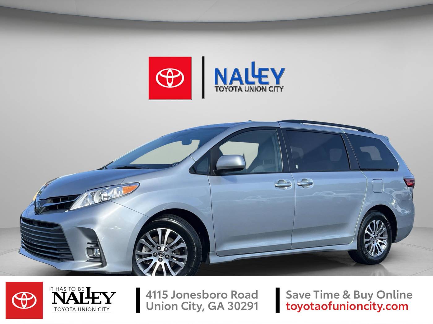 2020 Toyota Sienna XLE — Minivan — 59,385 mi — Union City, GA
