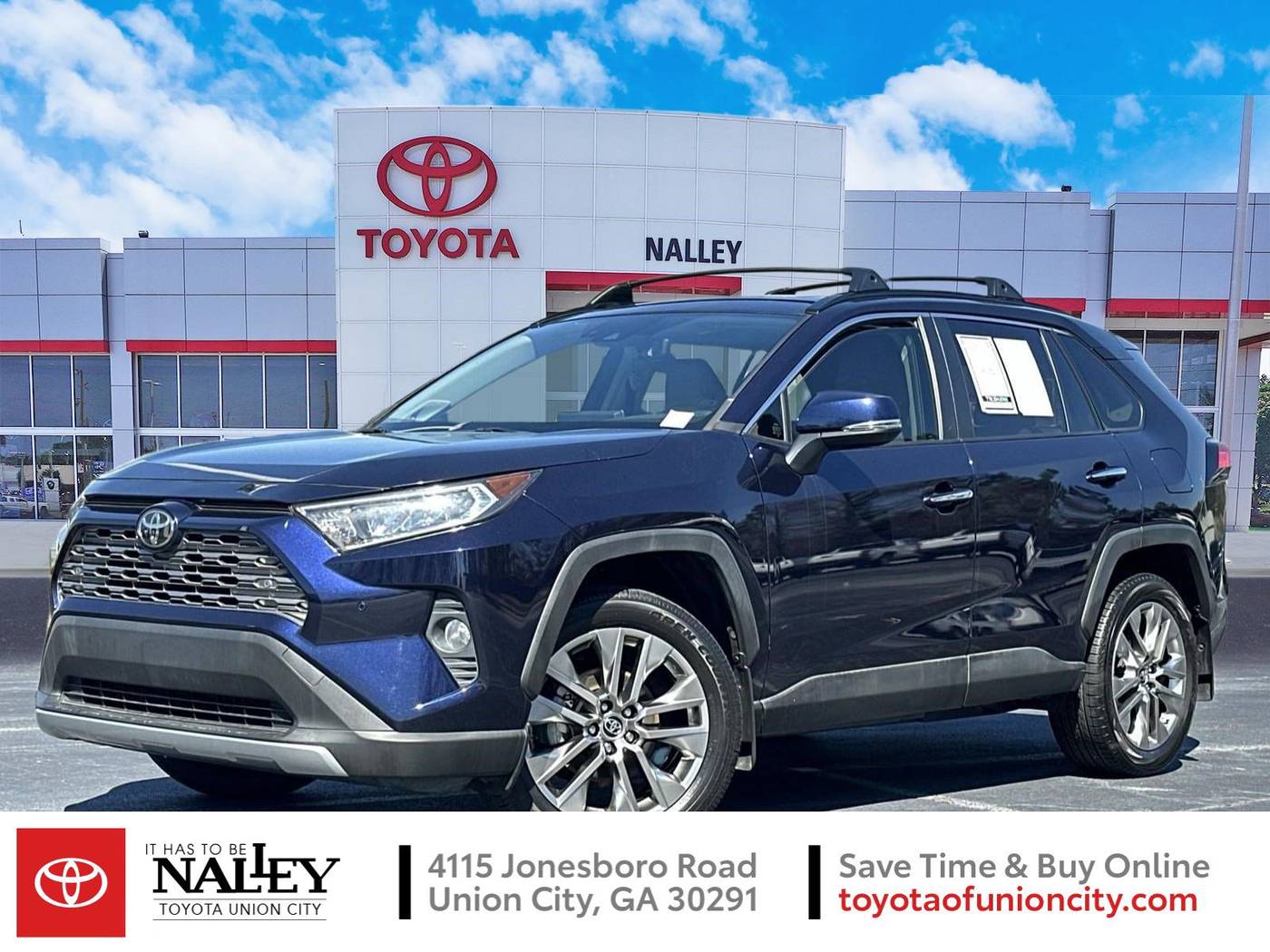 2019 Toyota RAV4 Limited — SUV — 55,503 mi — Union City, GA