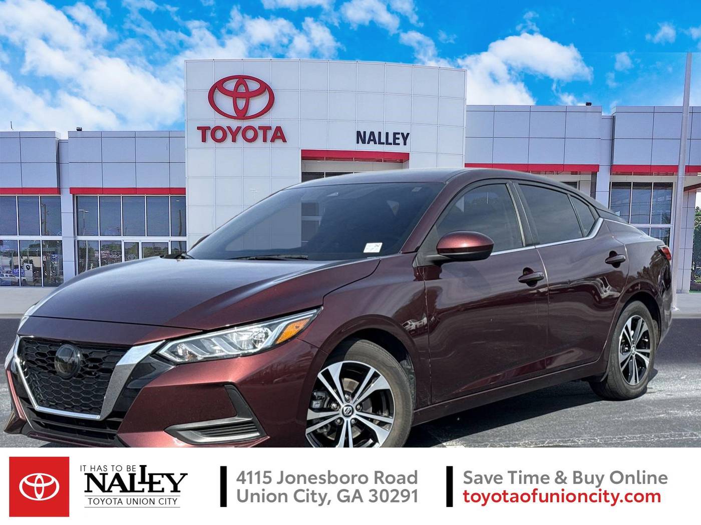 2022 Nissan Sentra SV — Sedan — 39,586 mi — Union City, GA