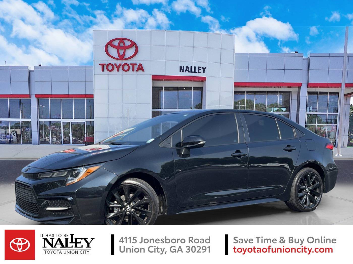 2022 Toyota Corolla SE Nightshade — Sedan — 65,337 mi — Union City, GA